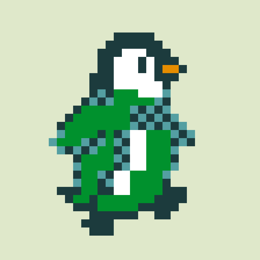 Credited Penguins — Green Chip